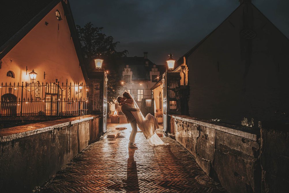 romantische fotografie bij avond licht